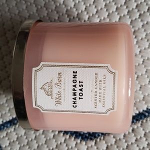 🔵White Barn B&BW champagne toast candle